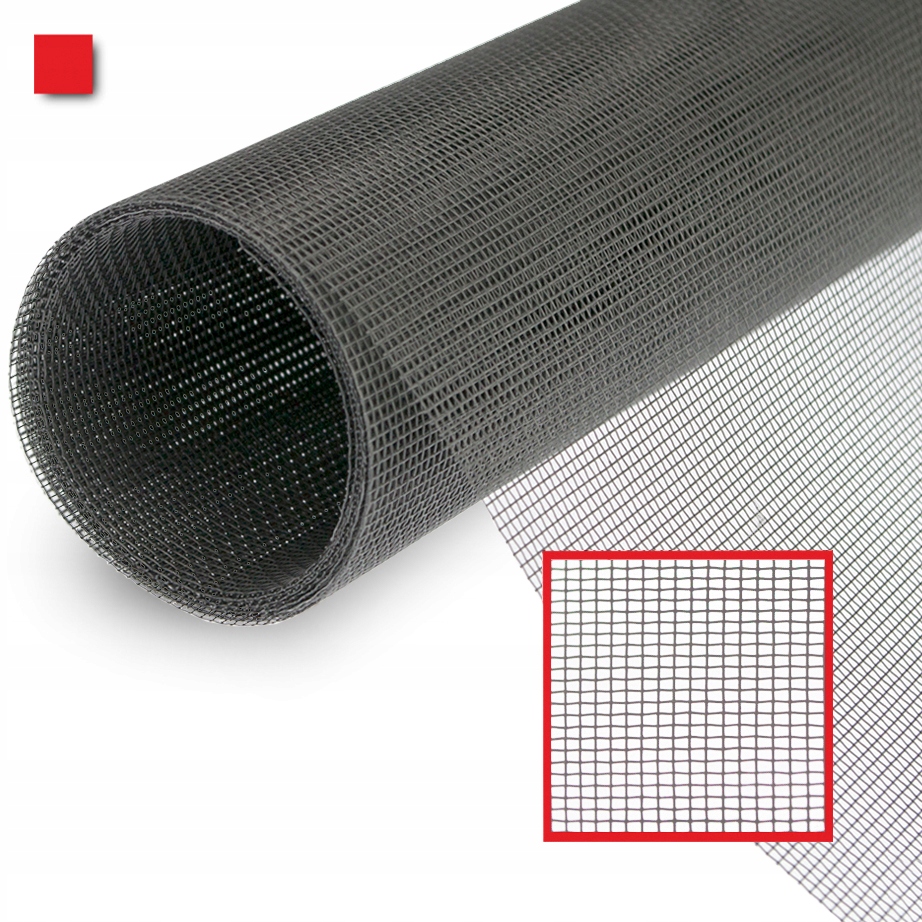 Siatka moskitiera szara metry 1,4m x1m DecoDesign Wysokość maksymalna 3000 cm