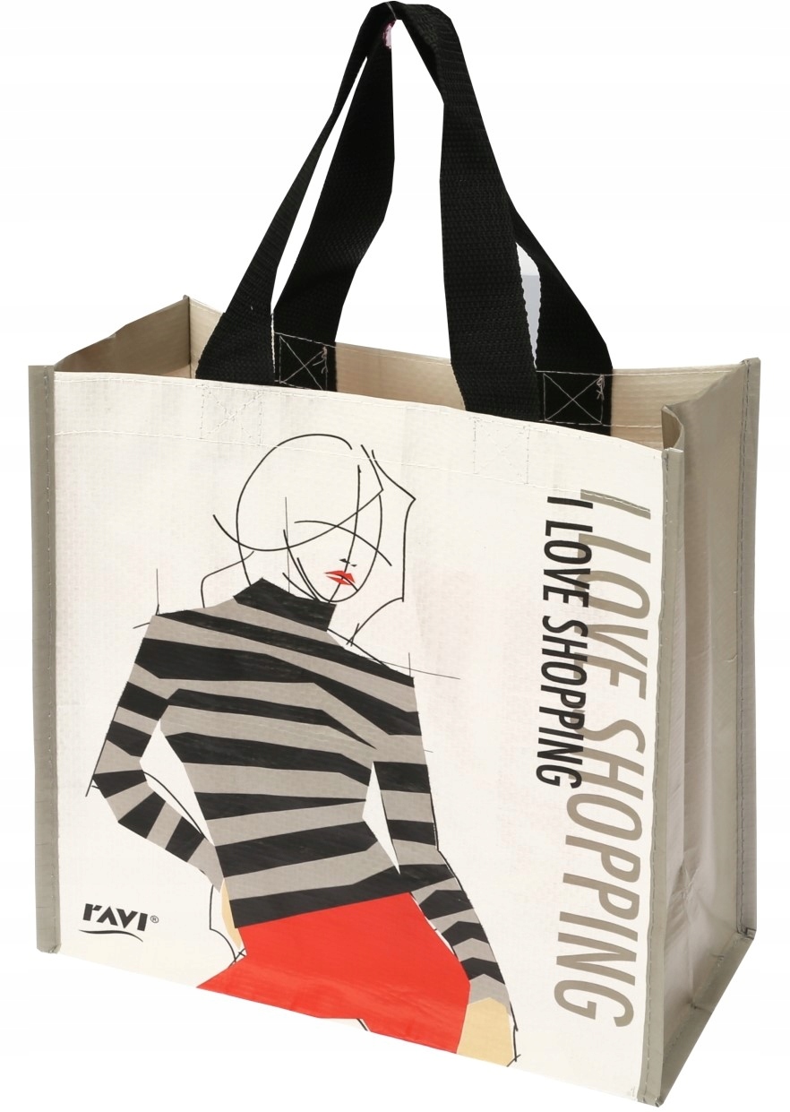 LOVE SHOP SIATKA TORBA NA ZAKUPY SHOPPERBAG WOREK
