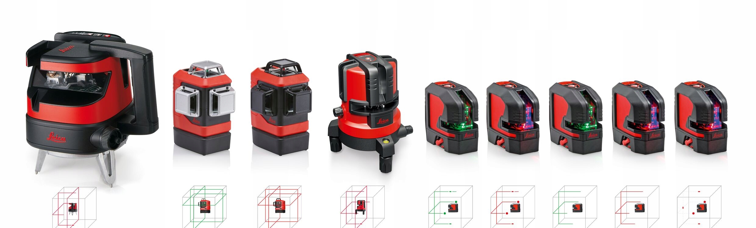 Laser krzyżowy LEICA LINO L6G-1+STATYW+DETEKTOR EAN (GTIN) 7640110699942