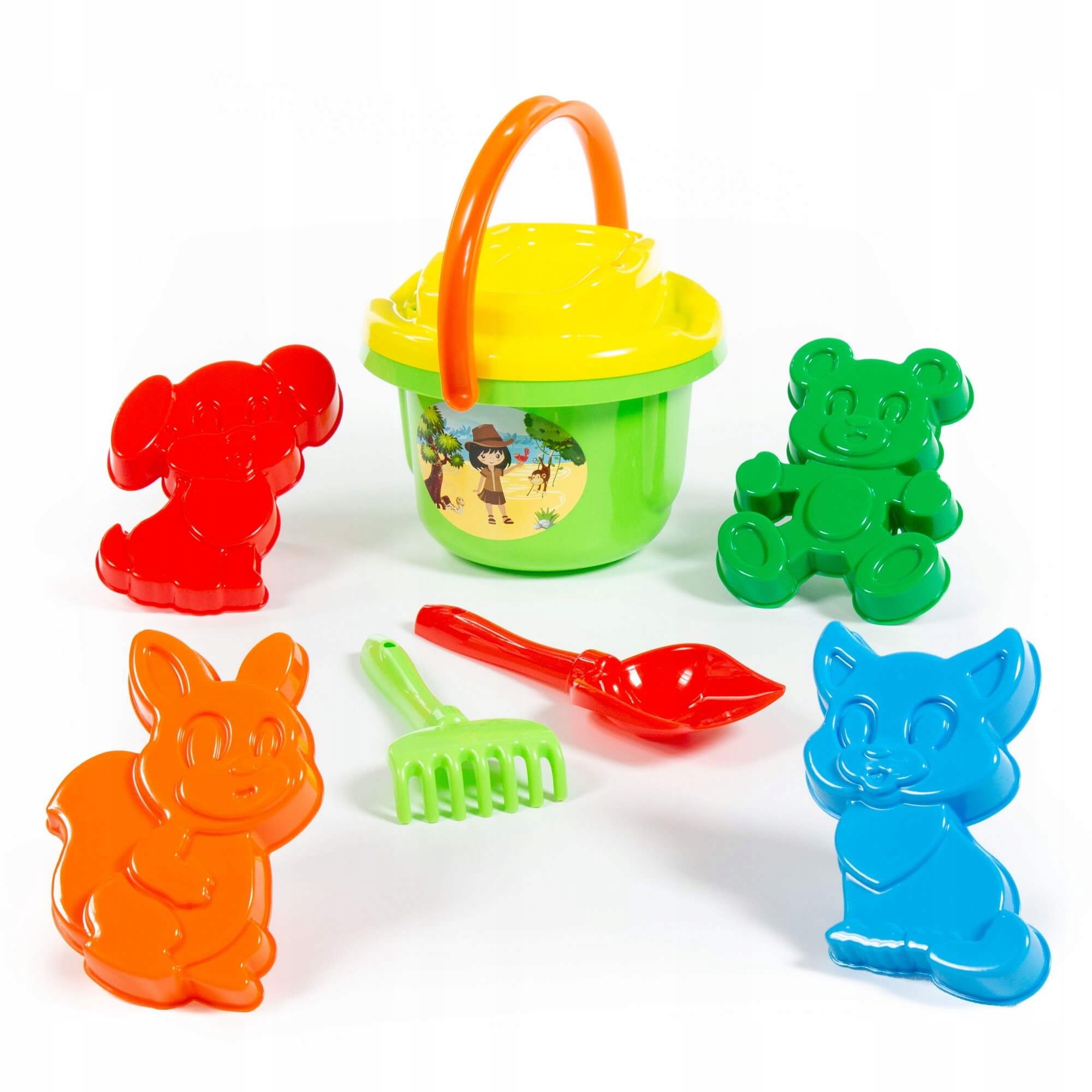 

Wiaderko Z Foremkami Zwierzątka