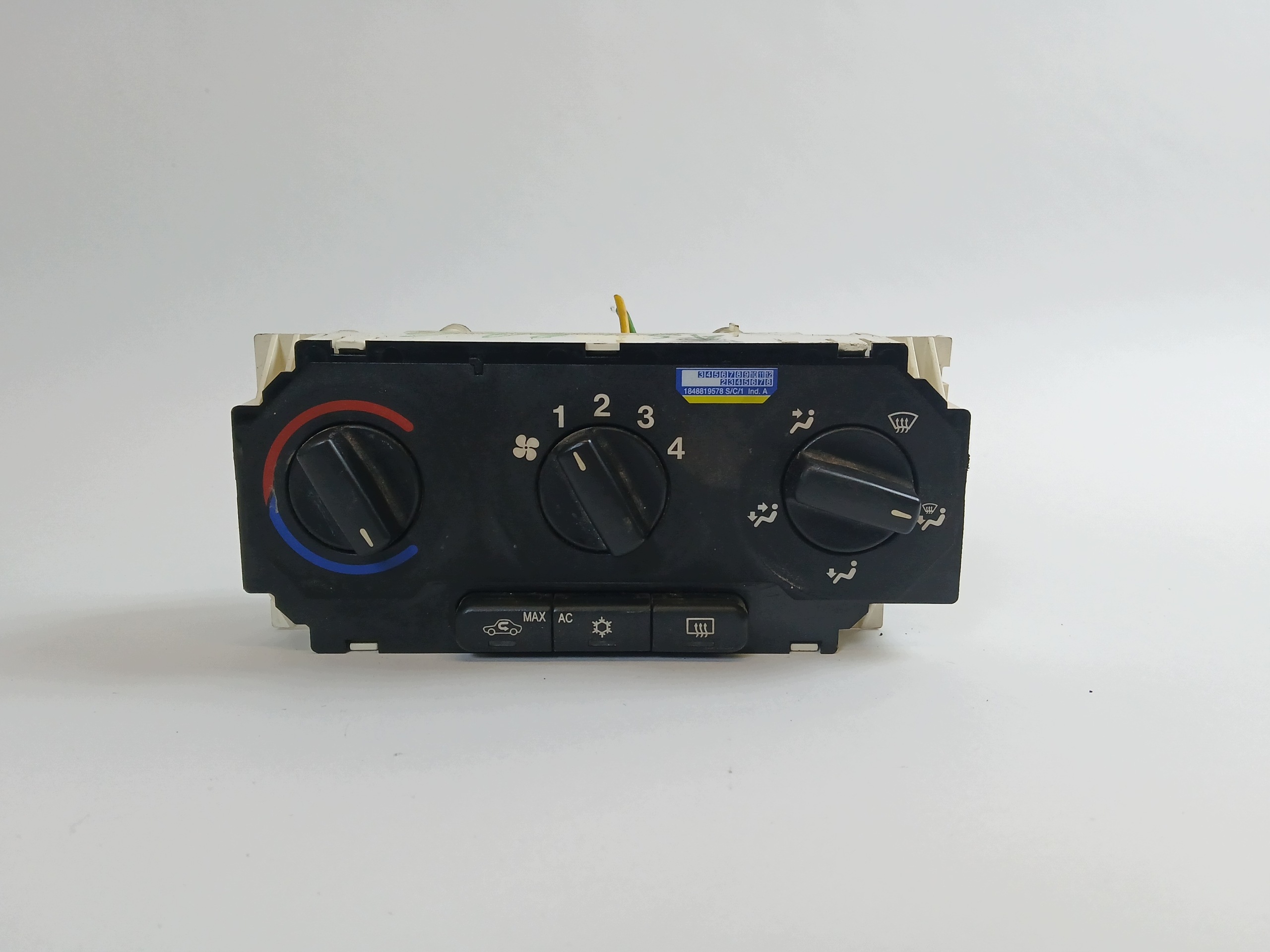 OPEL ASTRA II G commande de climatisation alimentation d'air 24463629