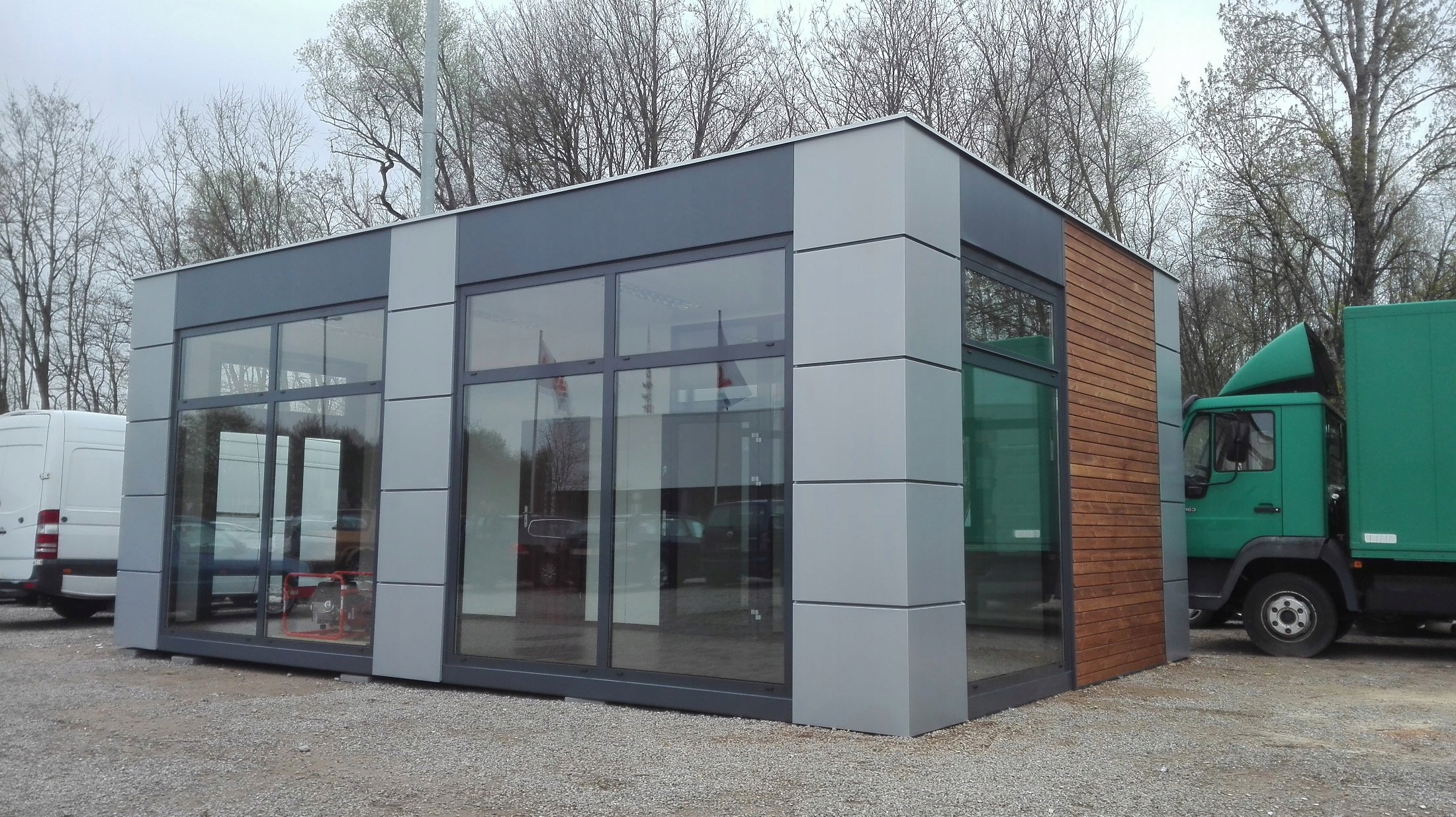 SZYM-BUD Pawilon kiosk kontener handlowy biurowy Marka inny