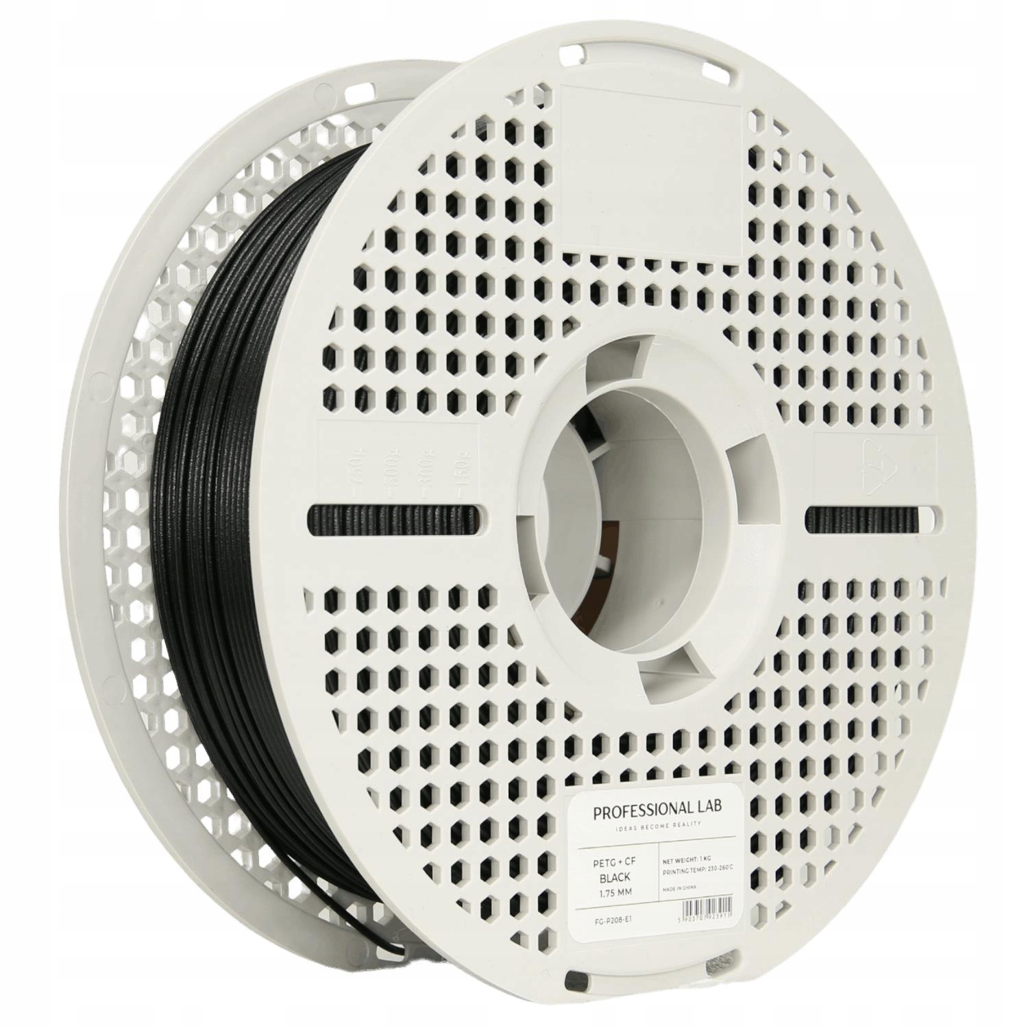 Filament Prof. Lab Petg Cf Czarny 1,75mm 1kg Włókno Węglowe