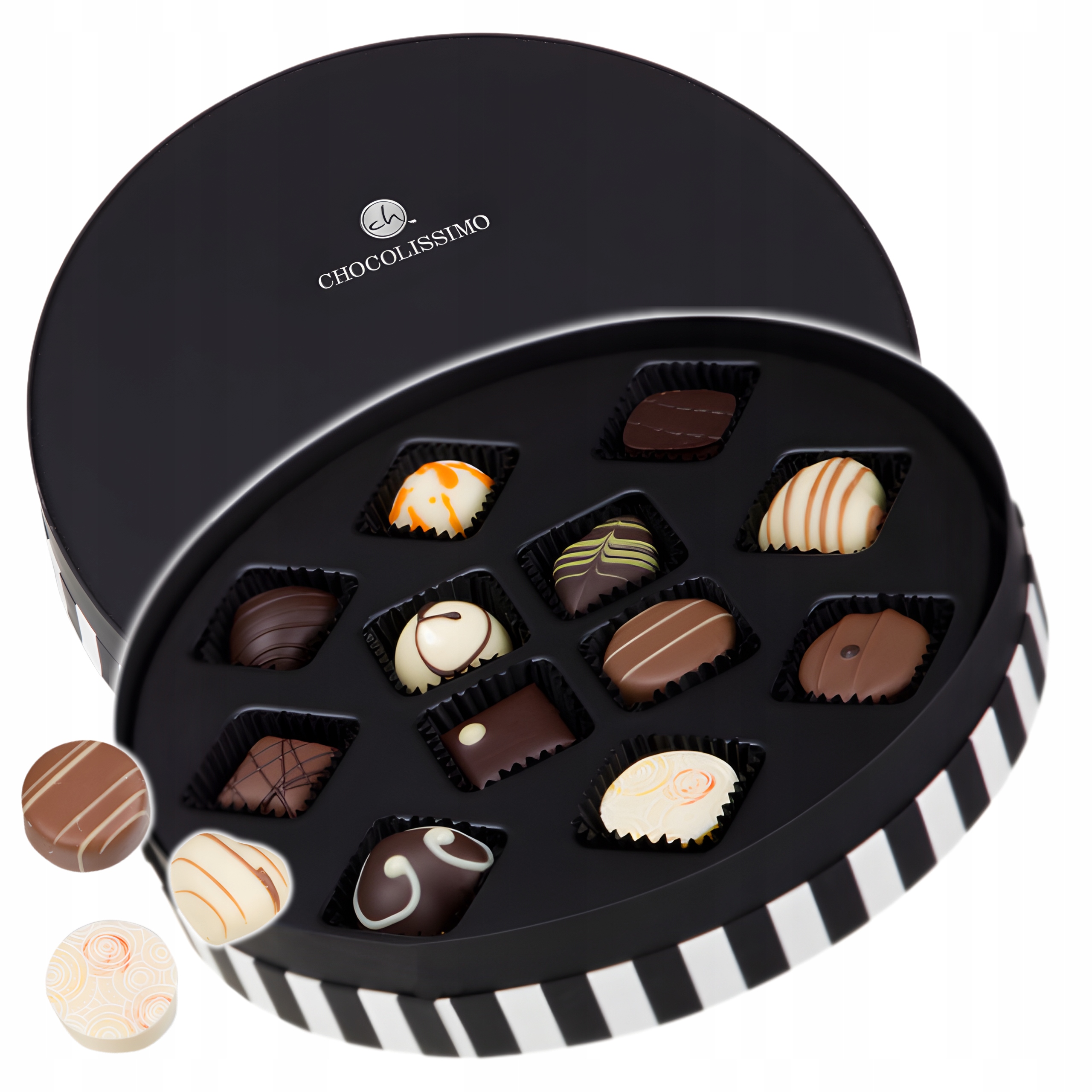 Levně Dárek na Velikonoce Narozeniny čokolády Pralinky Belgické sladkosti 150 g