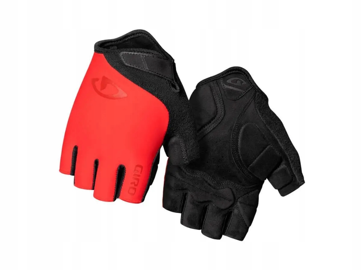 Rękawiczki rowerowe Giro Jag Trim red XXL Krótkie