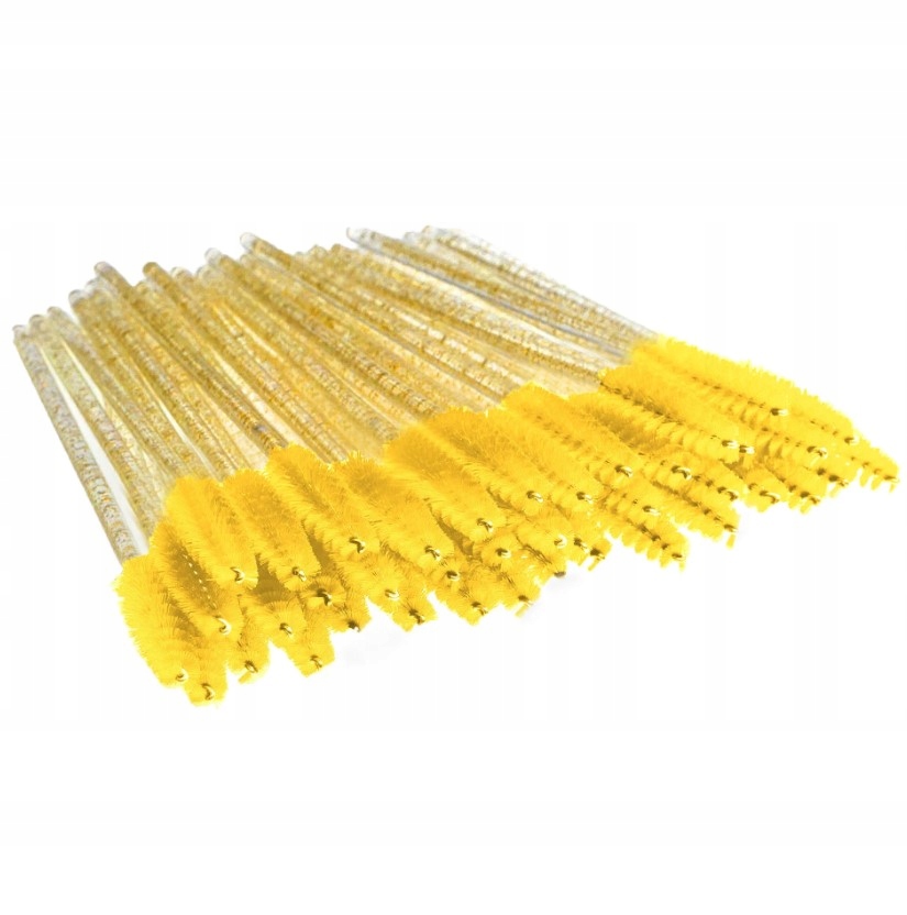 Szczoteczka Do Rzęs i Brwi Spiralka Kryształ 50 szt. Marka Clavier