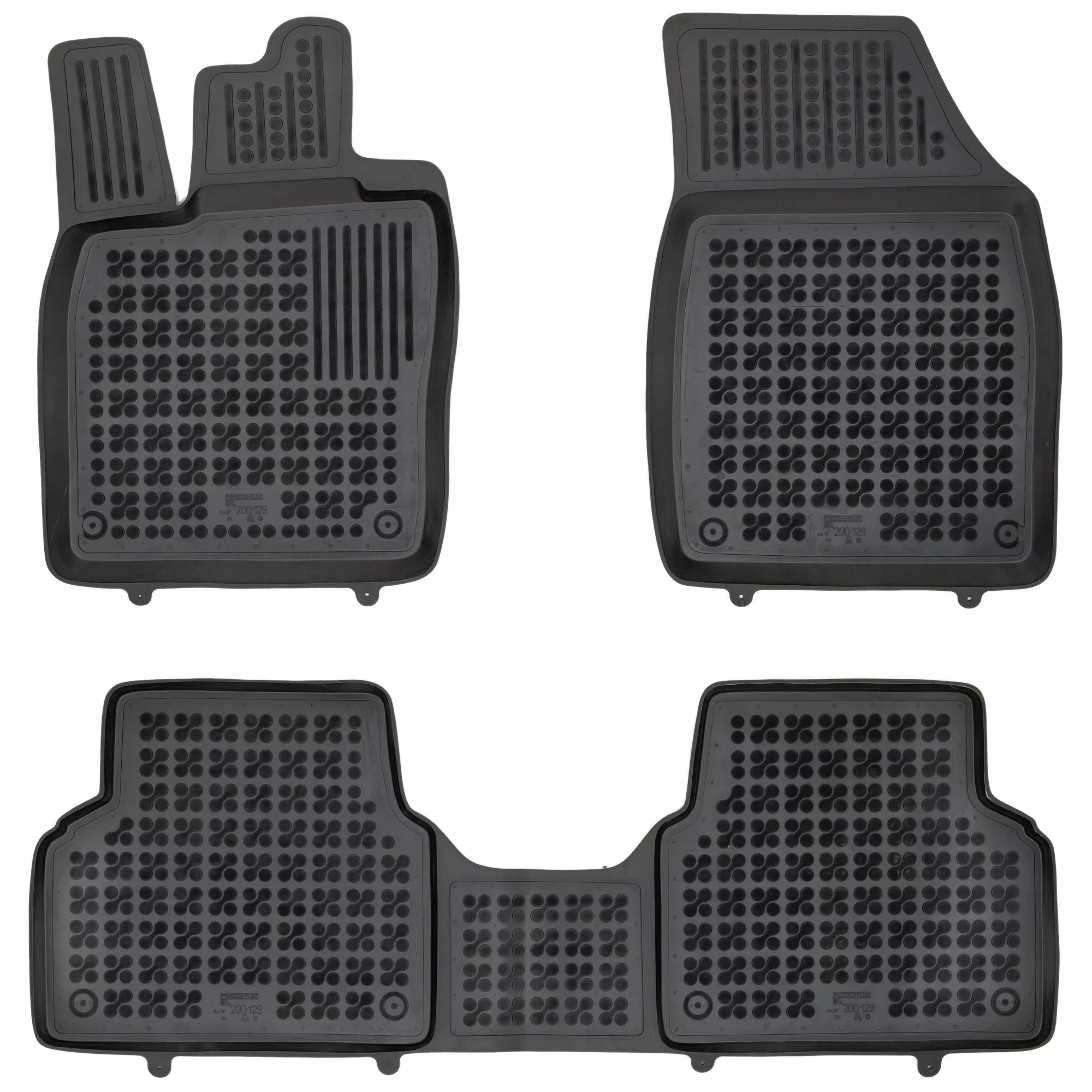 Gumové korytové rohože Cupra Born od roku 2021, elektrické