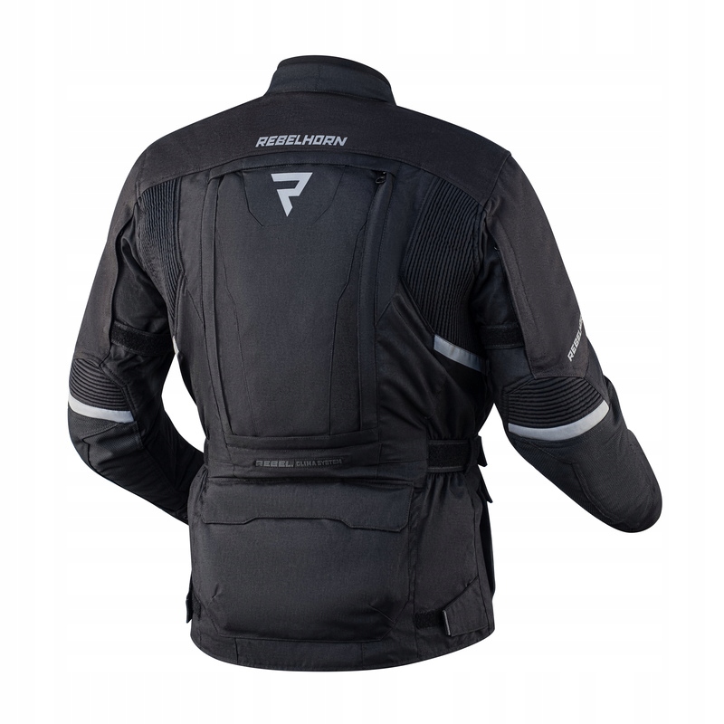 KURTKA TEKSTYLNA REBELHORN HARDY II BLACK 7XL Rozmiar 7XL
