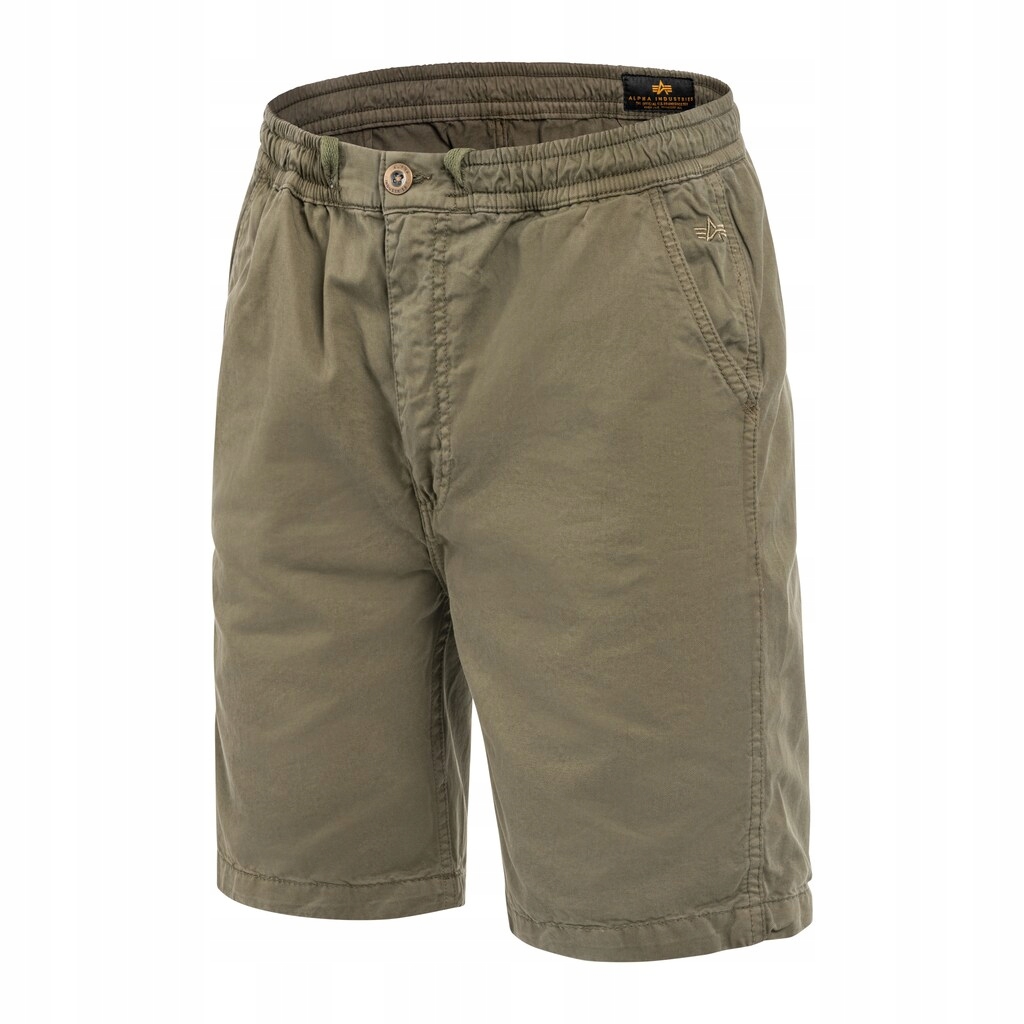 kraťasy kapsáče šortky Alpha Industries Basic Cotton Short Dark Olive 33