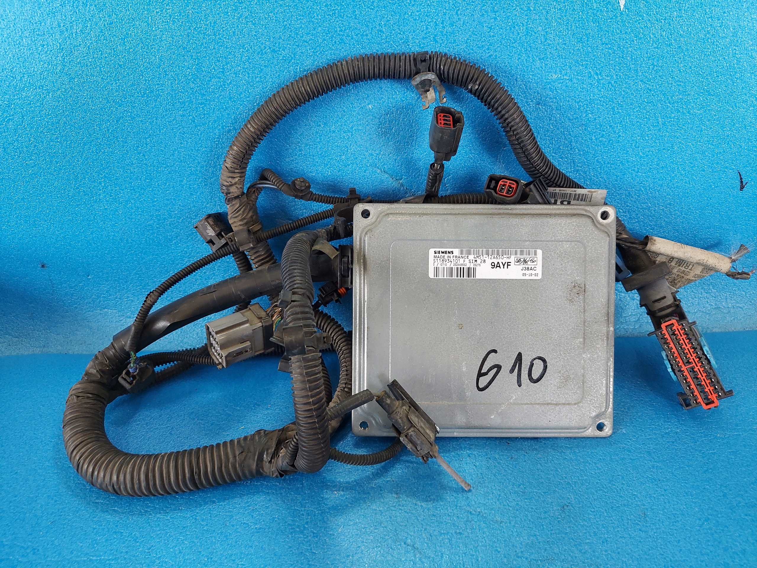control unit FOCUS 1.6 16V 4M5112A650HF