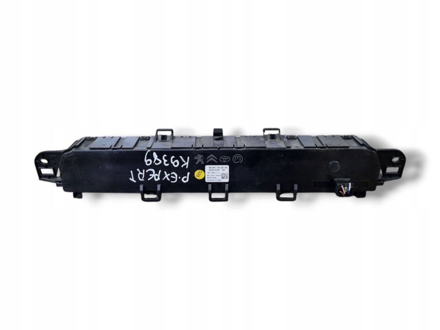 vezérlö panel a klímának Peugeot Expert 3 2017 98081722ZD