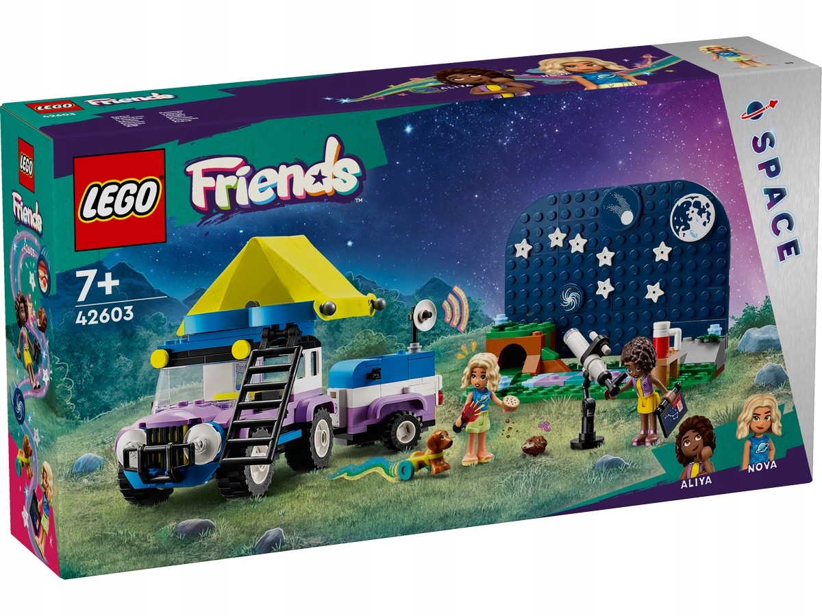 LEGO Friends, Kamper z mobilnym obserwatorium gwiazd, 42603