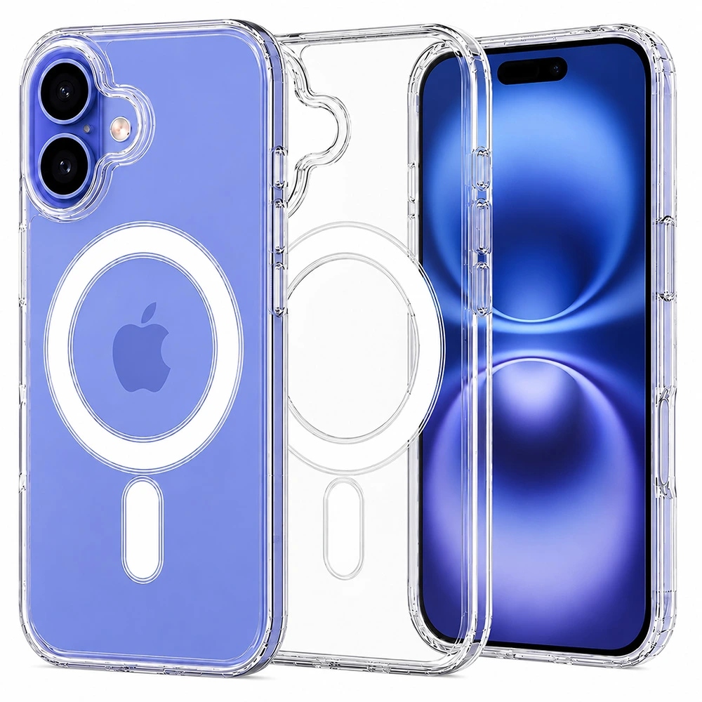 Techsuit MagSafe Pro etui na iPhone 16 – przezroczyste