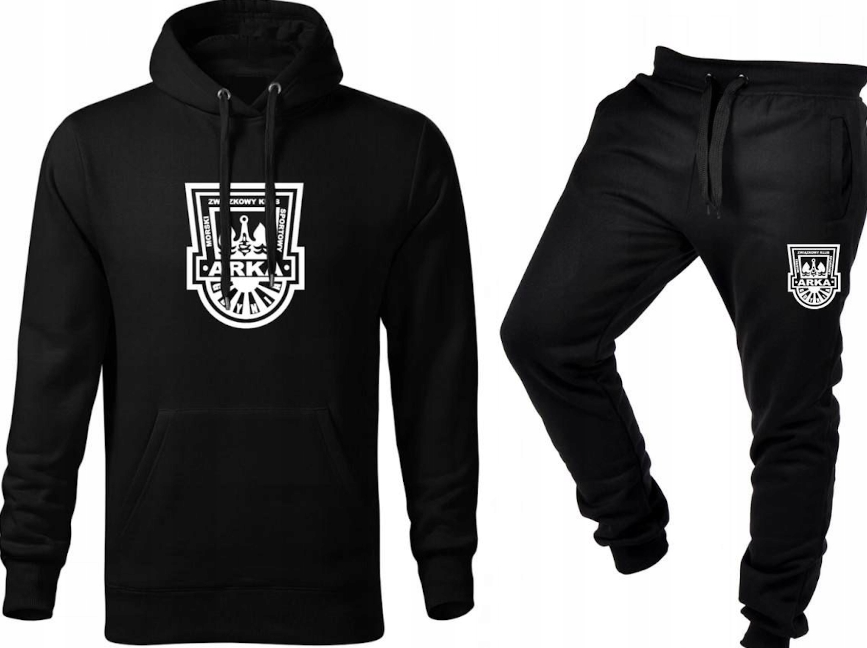 Tepláková Souprava Teplákovka Arka Gdynia Mikina A Kalhoty Černá L