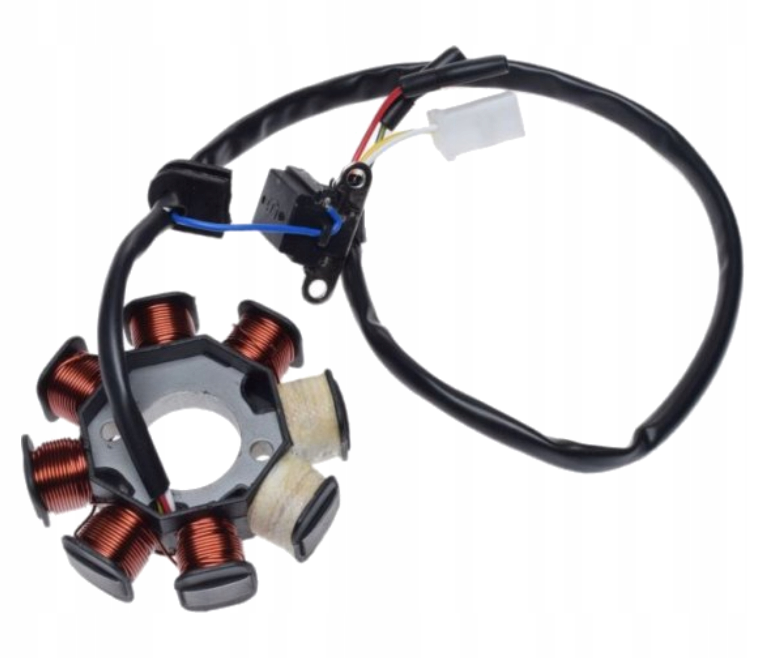 

Skuter Quest GY6 4T Stator Iskrownik 8 Cewek 4 Prz