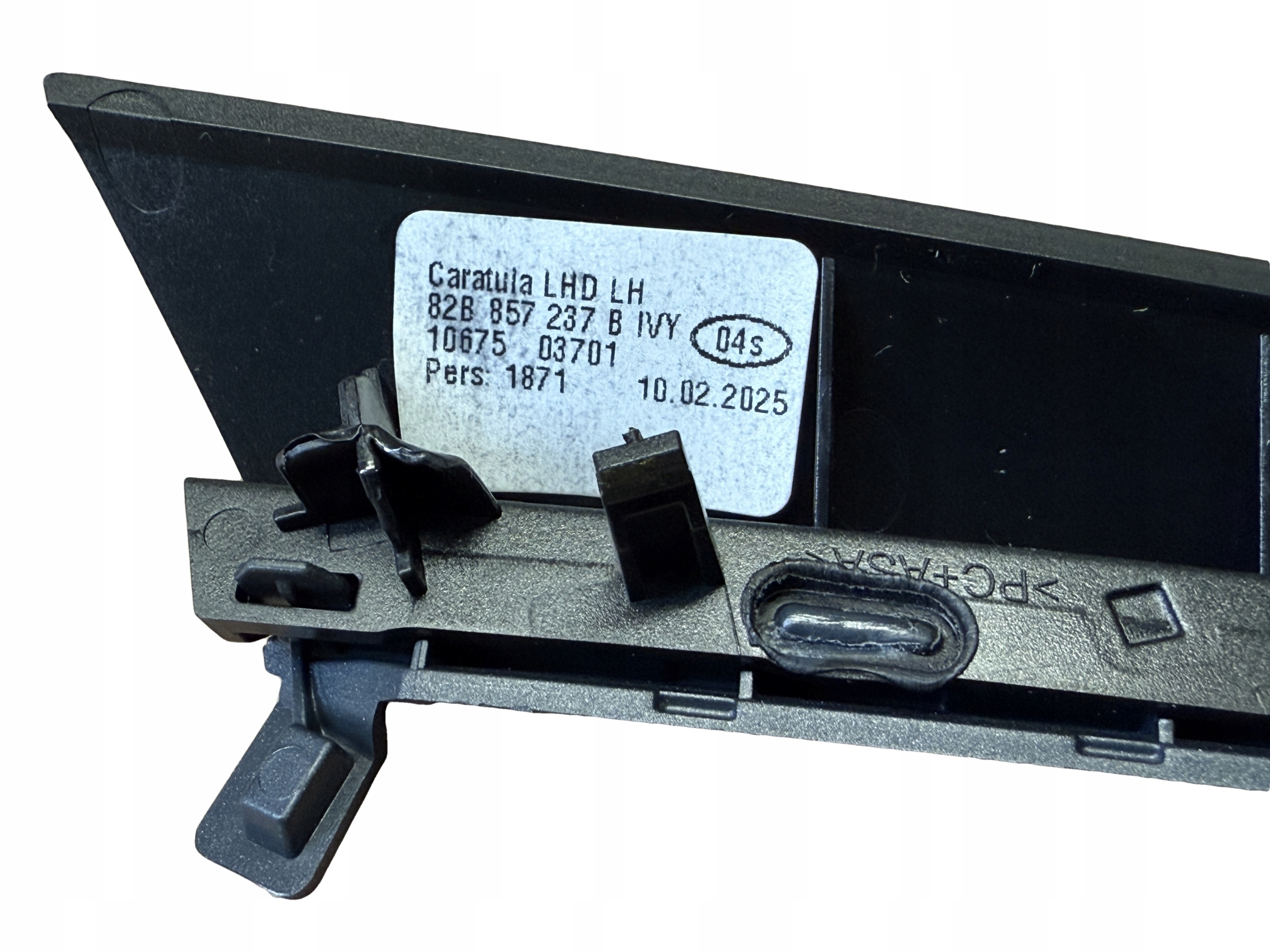 AUDI A1 82A cover KRATKI air conditioning devices left 82B857237B