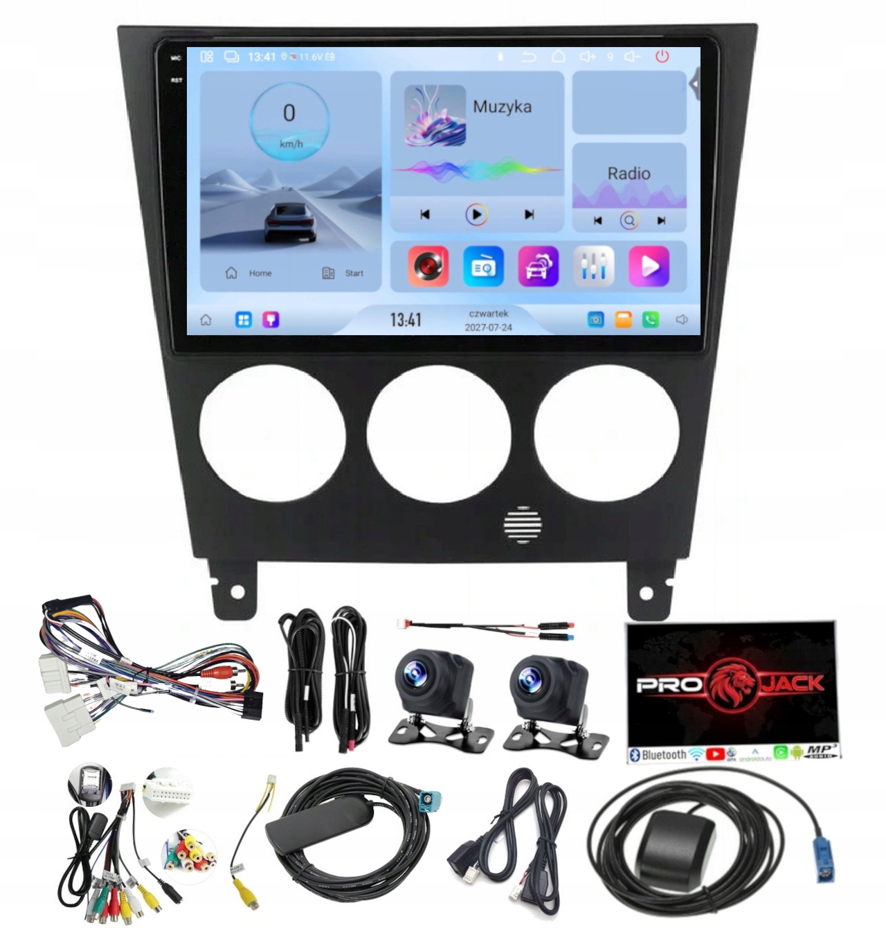 Rádio Navigácia Carplay Gps Android Subaru Párty 02-07 4GB 64GB Sim