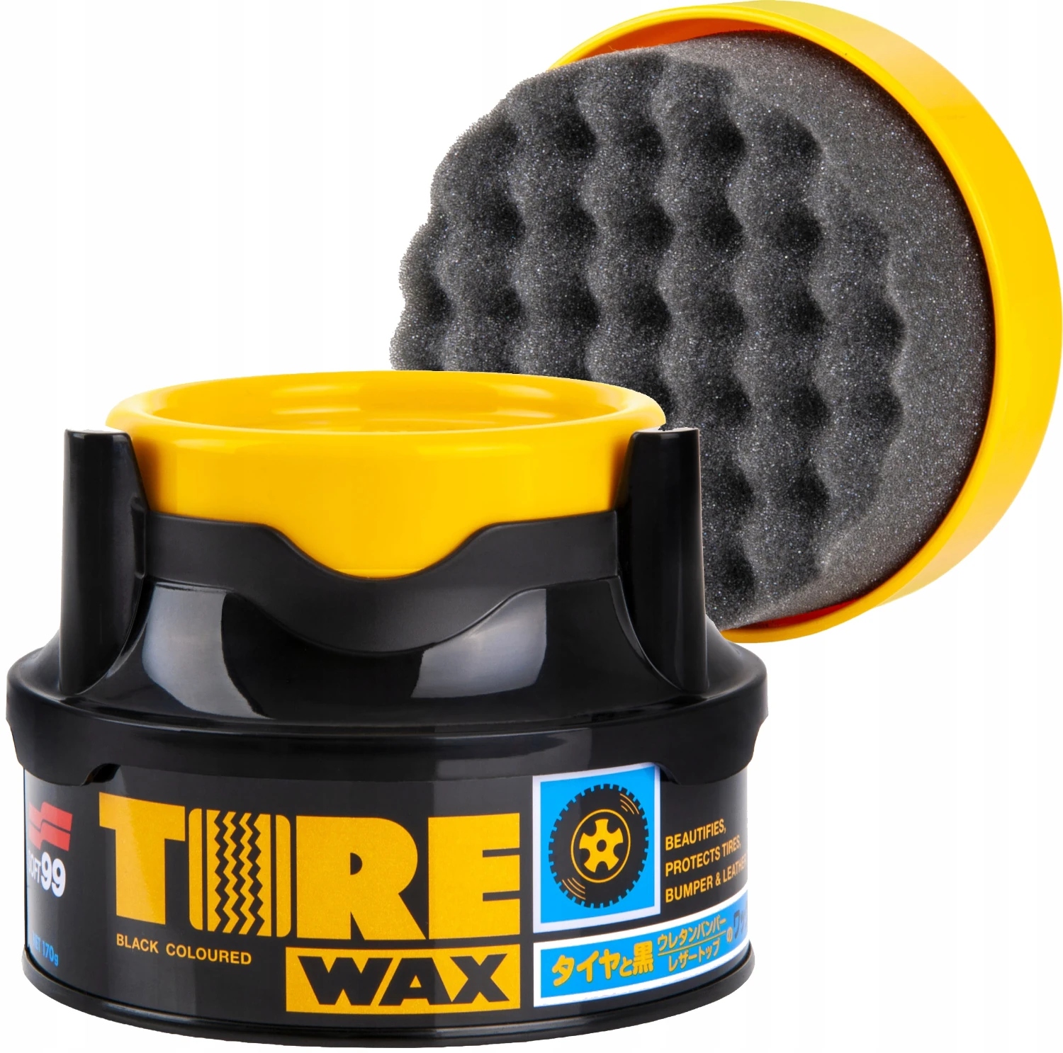 Soft99 Tire Black Wax Powłoka Wosk do Zabezpieczania Opon 170G