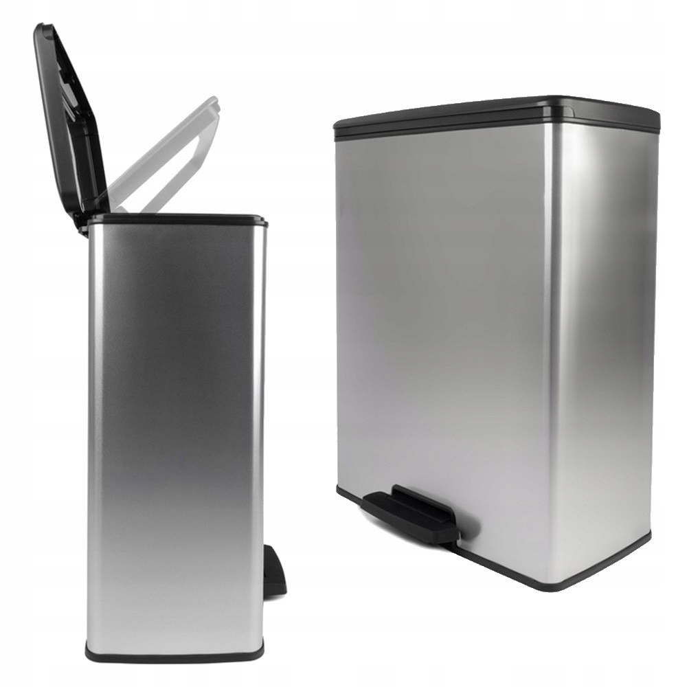 odpadkový koš do kuchyně Odpadkový koš s pedálem Nádoba Šedá Curver Deco 65L