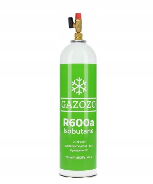 

Czynnik R600A Izobutan 420G + Zawór Hit