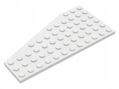 

Lego 30356 Płytka 12x6 Skrzydło P Biała Nowa (8g)