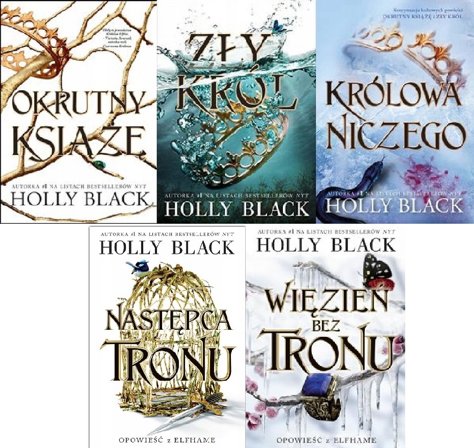 Okrutny książę Zły król Królowa Następca tronu Więzień Black Holly-Zdjęcie-0