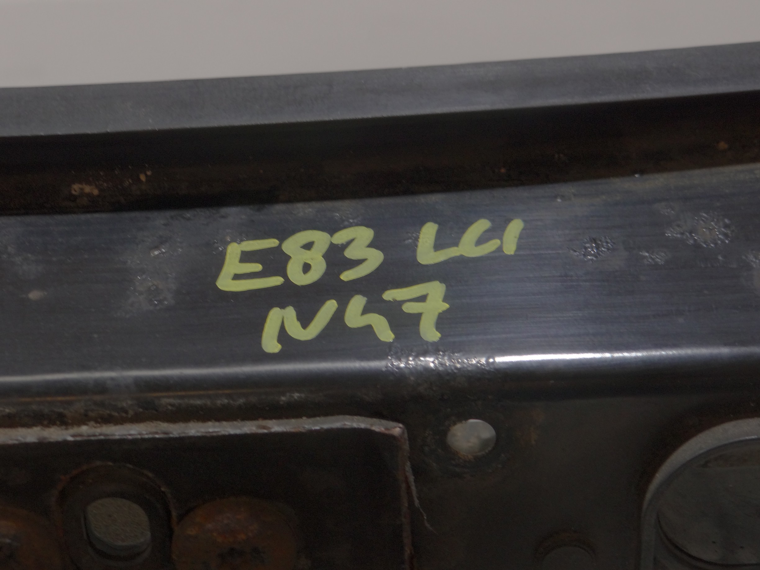 bar, wall front BMW X3 E83 LCI N47 2.0D