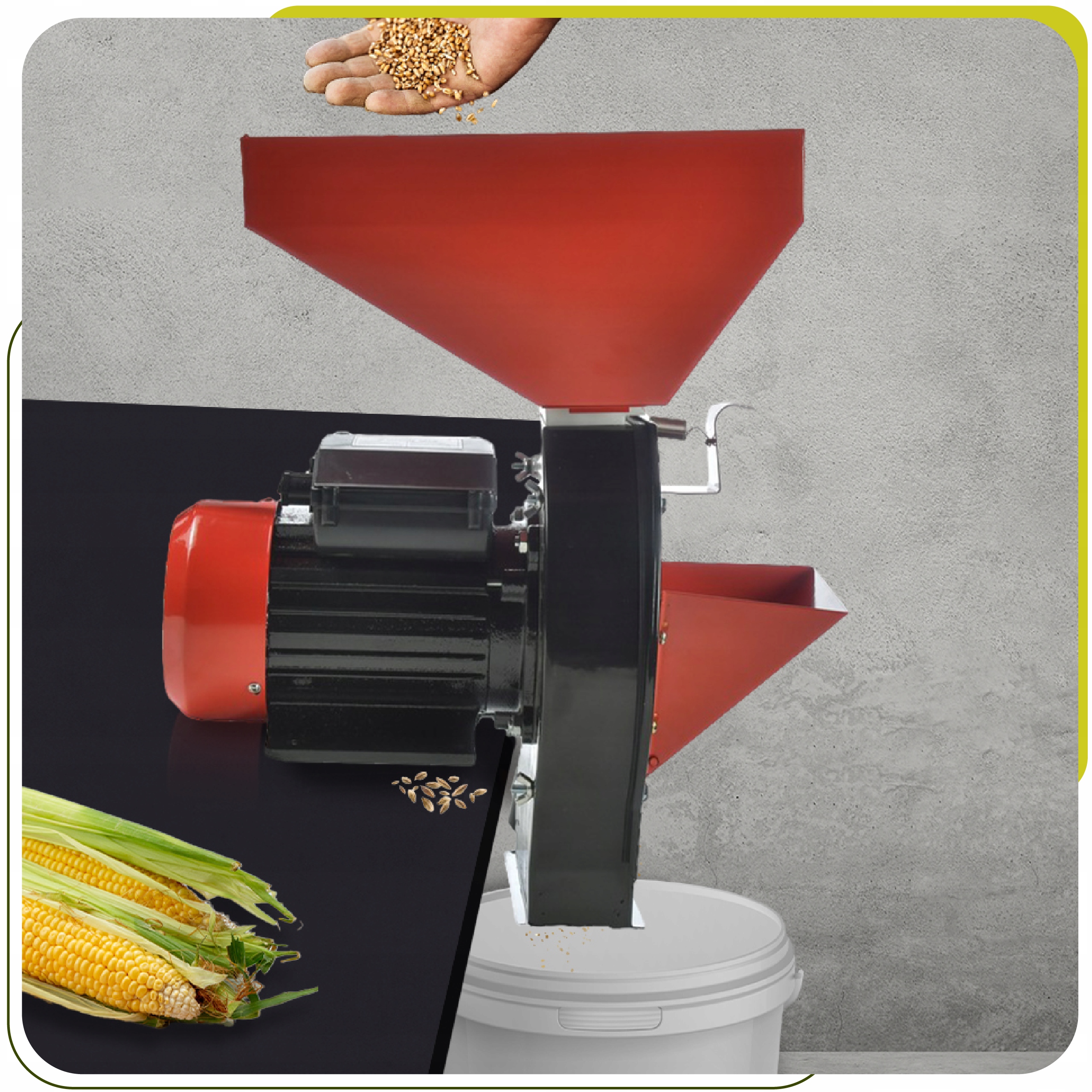 MŁYNEK ŚRUTOWNIK DO ZBOŻA OWOCE 3,9kW ROZDRABNIACZ Pojemność zbiornika 10 l