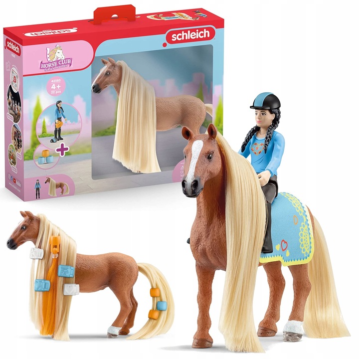 

Schleich Koń do stylizacji Kim i Caramelo 42585