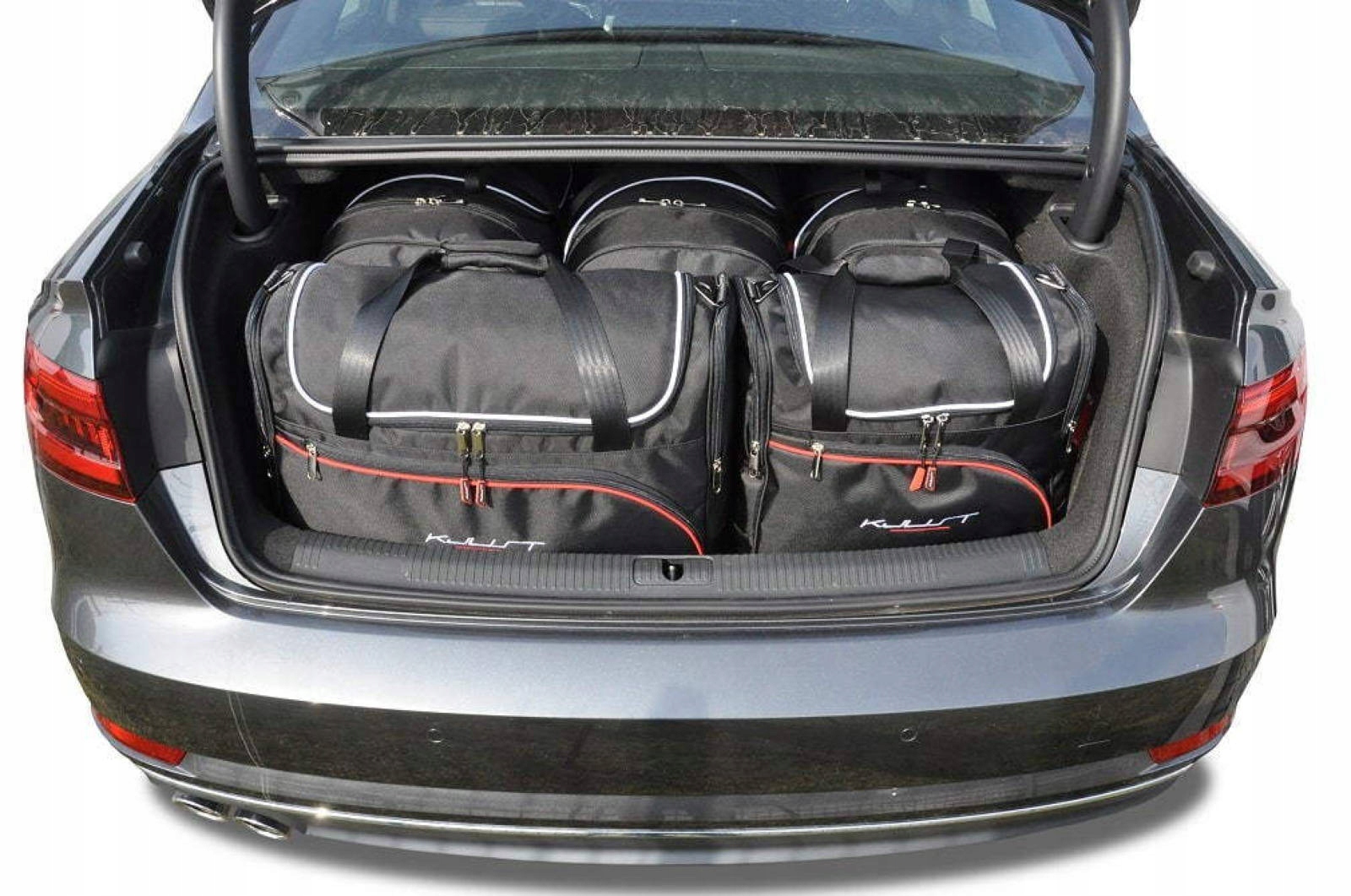 J&j Automotive Sada 5ks cestovných tašiek Aero pre Audi A4 Limousine 2015+