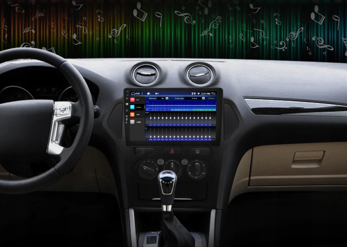 RADIO ANDROID FORD MONDEO MK4 2007-2010 4/64 DSP! Radio informacja RDS pasmo AM pasmo FM