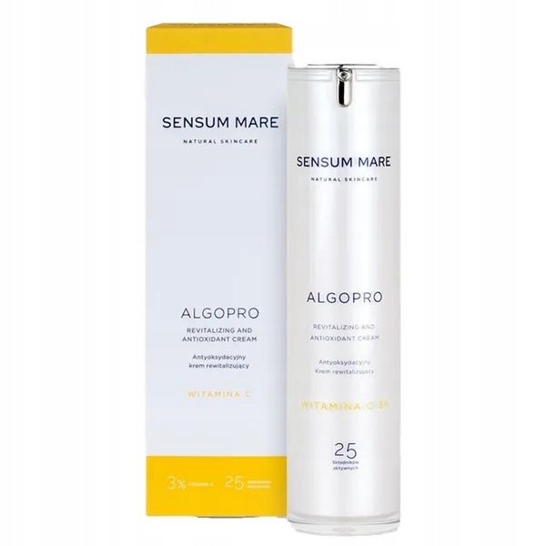 Sensum Mare Algopro, antioxidační revitalizační krém s vitamínem C 3%, 5