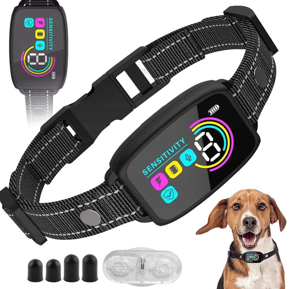 Levně Protištěkací obojek 300mah Usb nabíjení pro psy všech plemen