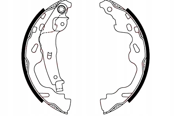 Trw Čelisti Ham. Toyota Aygo/corolla/yaris 99- Asistent řidiče #28