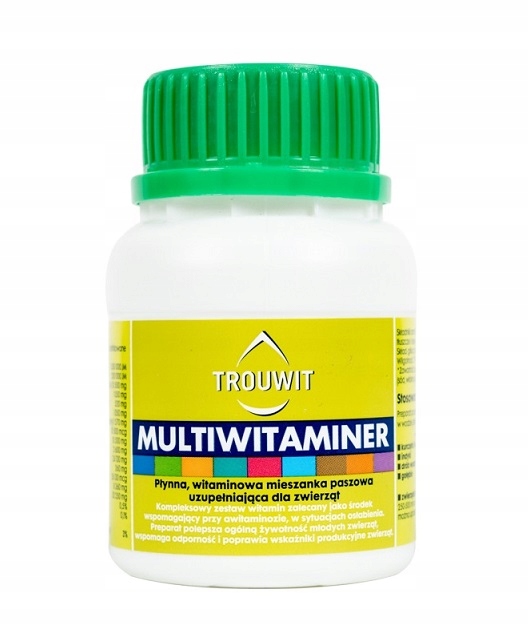 

Trouwit Multiwitaminer 100 ml Witaminy kury nioski