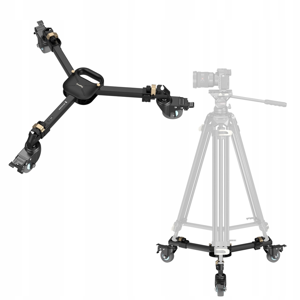 Kočárek SmallRig 5020 Quick-Lock Photography Heavy Duty Tripod Dolly