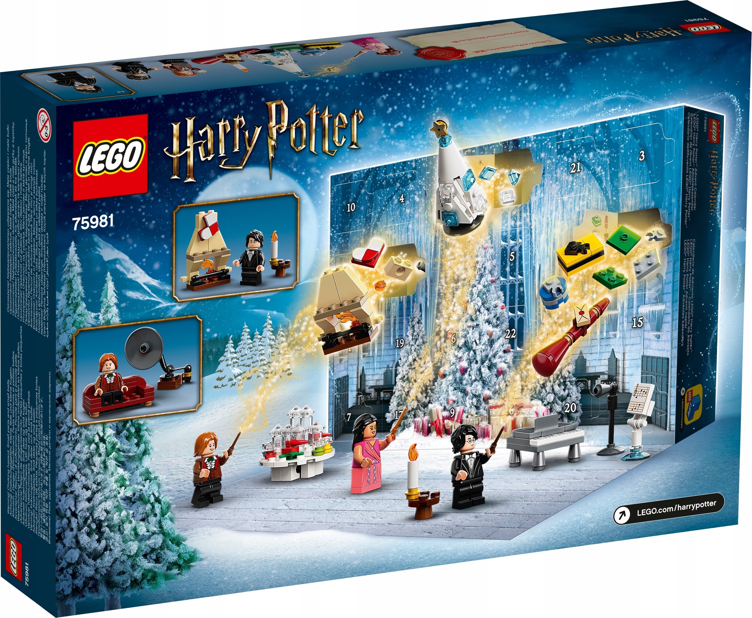 Lego Harry Potter 75981 Adventní kalendář 2020