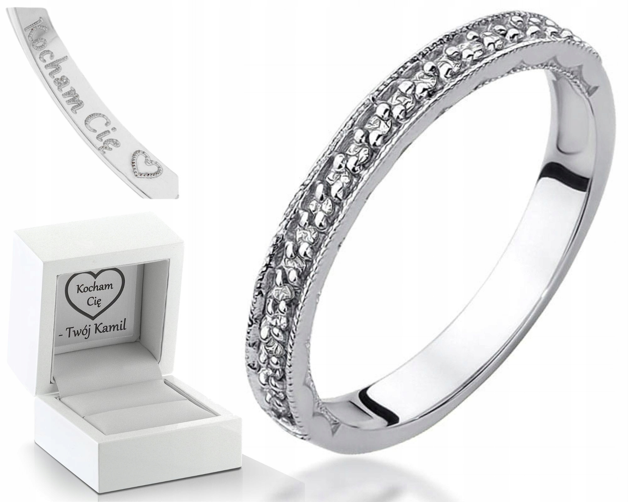 Prstýnek S Brilianty Z Bílého Zlata