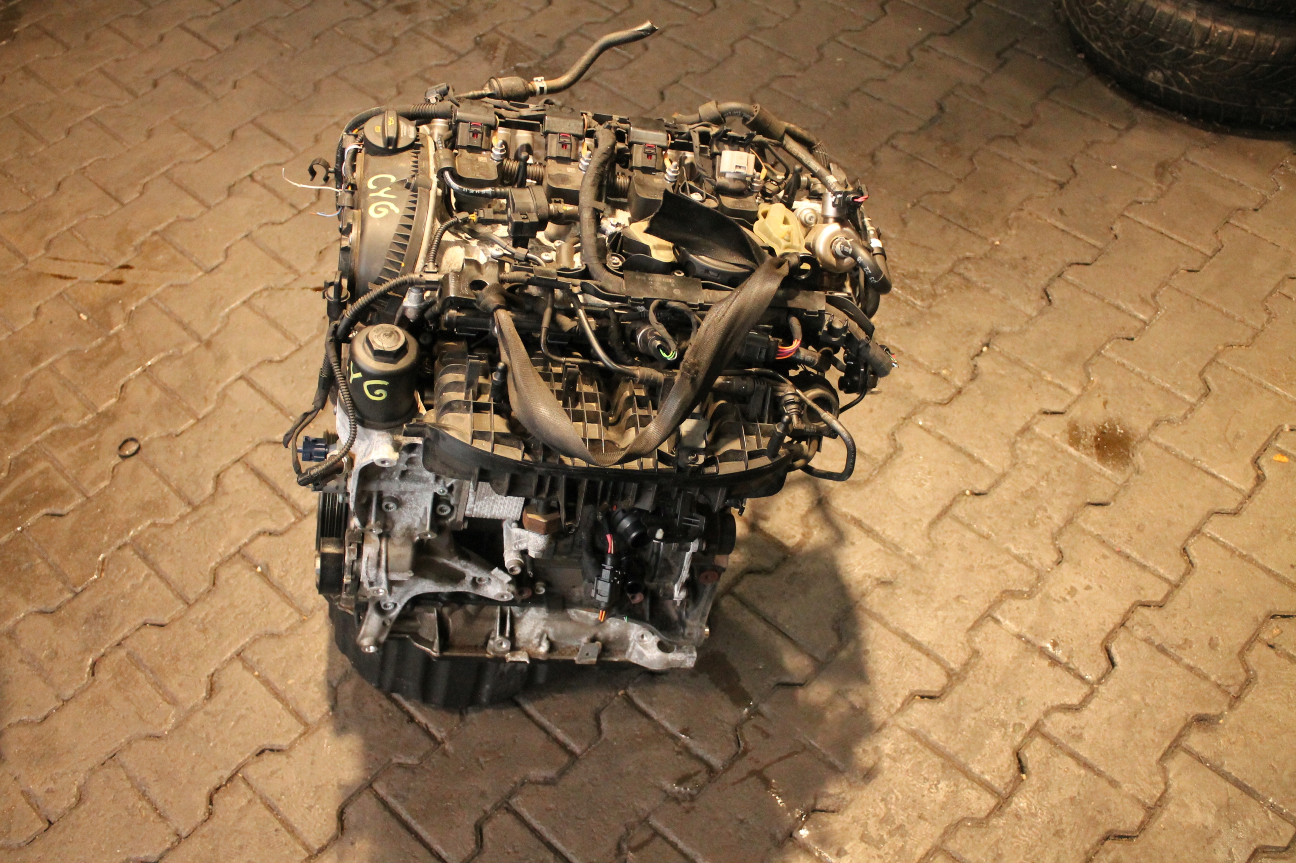 engine complete AUDI 1,8 TSI CYG 40 TYSKM