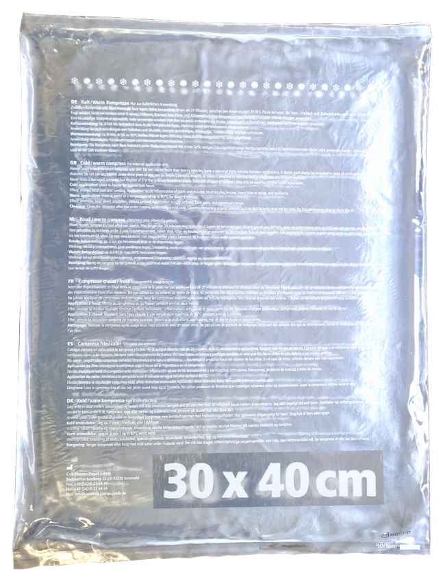 

Kompres Okład Żelowy Ciepło Zimno 30X40 Niemiecki