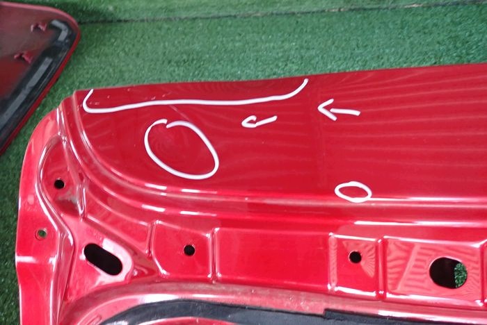 HONDA HR-V HRV III 21- boot doors rear part