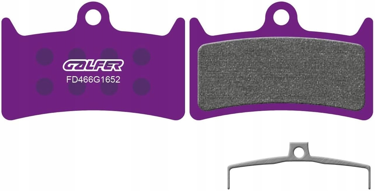 Klocki Okładziny Hamulcowe Galfer Hope V4 Fioletowe Box