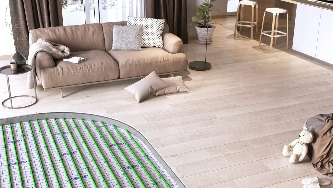 4x WAVIN KAMELEON RURA DO PODŁOGÓWKI PE-RT/EVOH/PERT 5 WARSTW 16x2mm 600M Rodzaj wodne