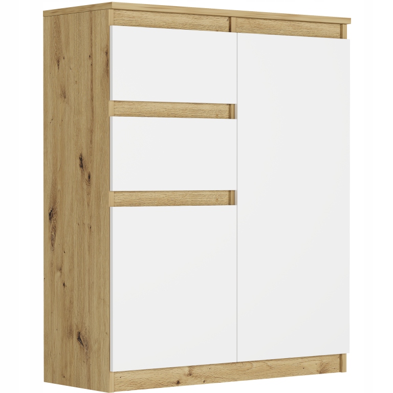 Komoda 98 CM Skříňka 2 Zásuvky Artisan MIX S2