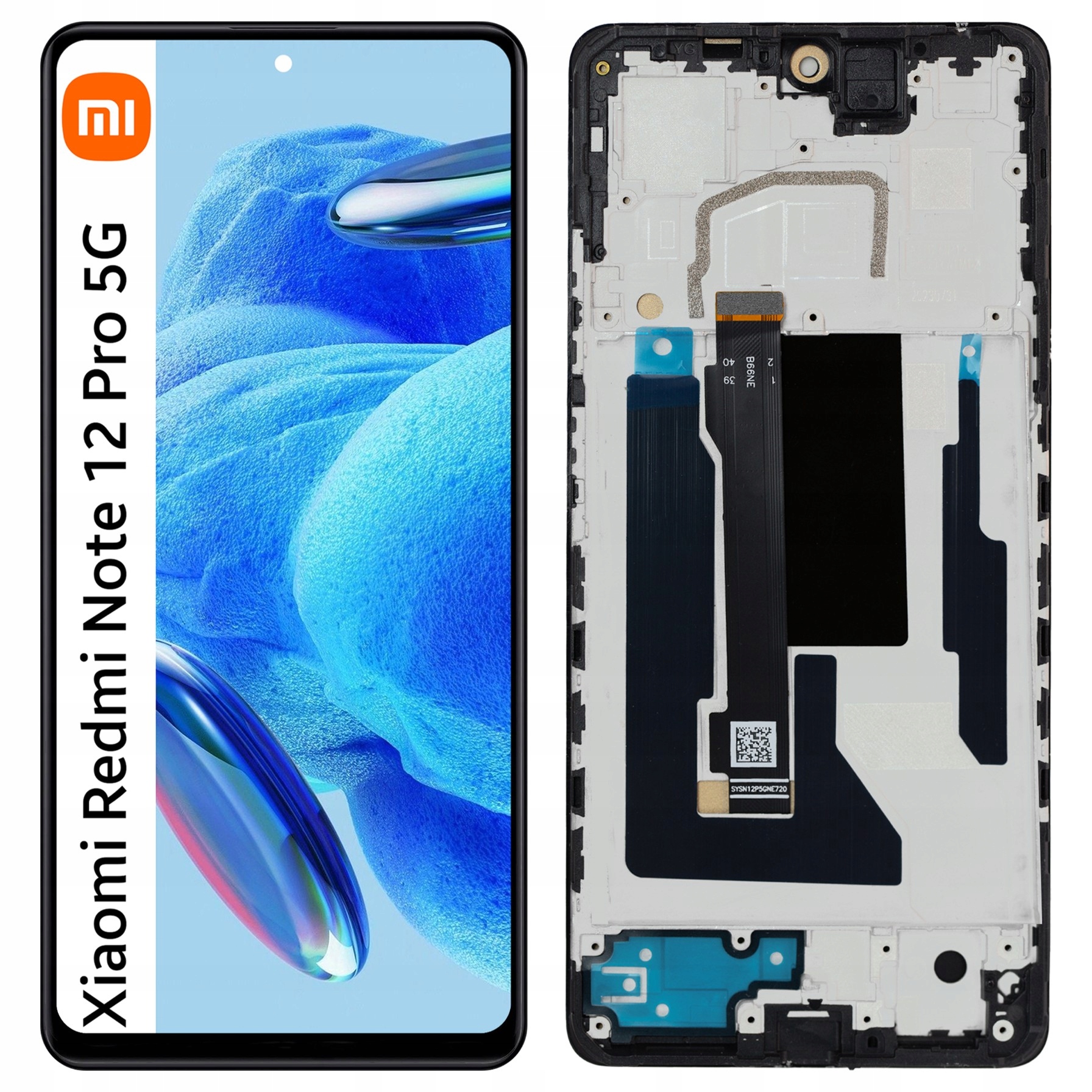 Displej pro Xiaomi Redmi Note 12 Pro 5G LCD displej Incell Rámeček 22101316G