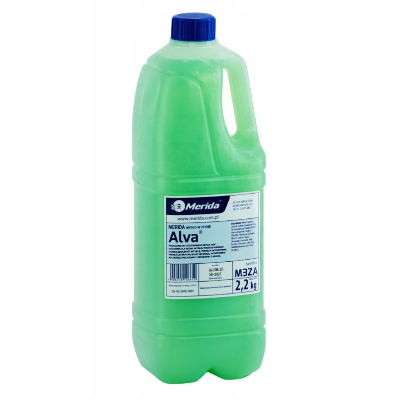 

Merida Alva Mydło W Płynie 2,2L Zielone Cytrusowe