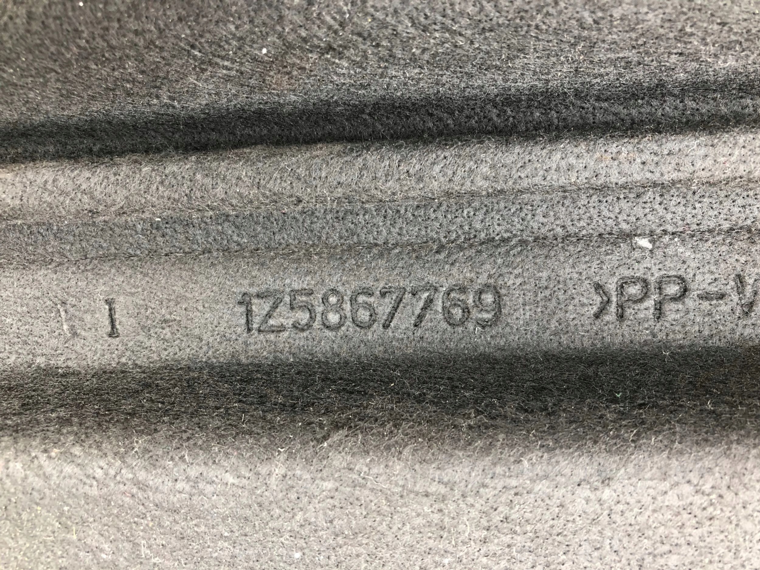 hinten Abdeckung, Hutablage Kofferraum OCTAVIA II 1Z5867769