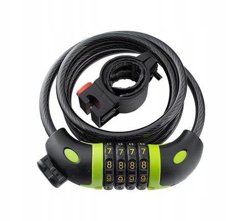 ZABEZPIECZENIE ZAPIĘCIE ROWER LINKA SZYFR GERDA COMB FLEX wym. 1200/10 mm