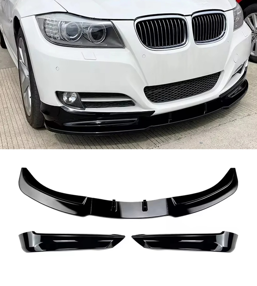 Bmw E90 E91 LCI Lift 08-12 Krytka Nárazníku Standard Běžná Přední Černá