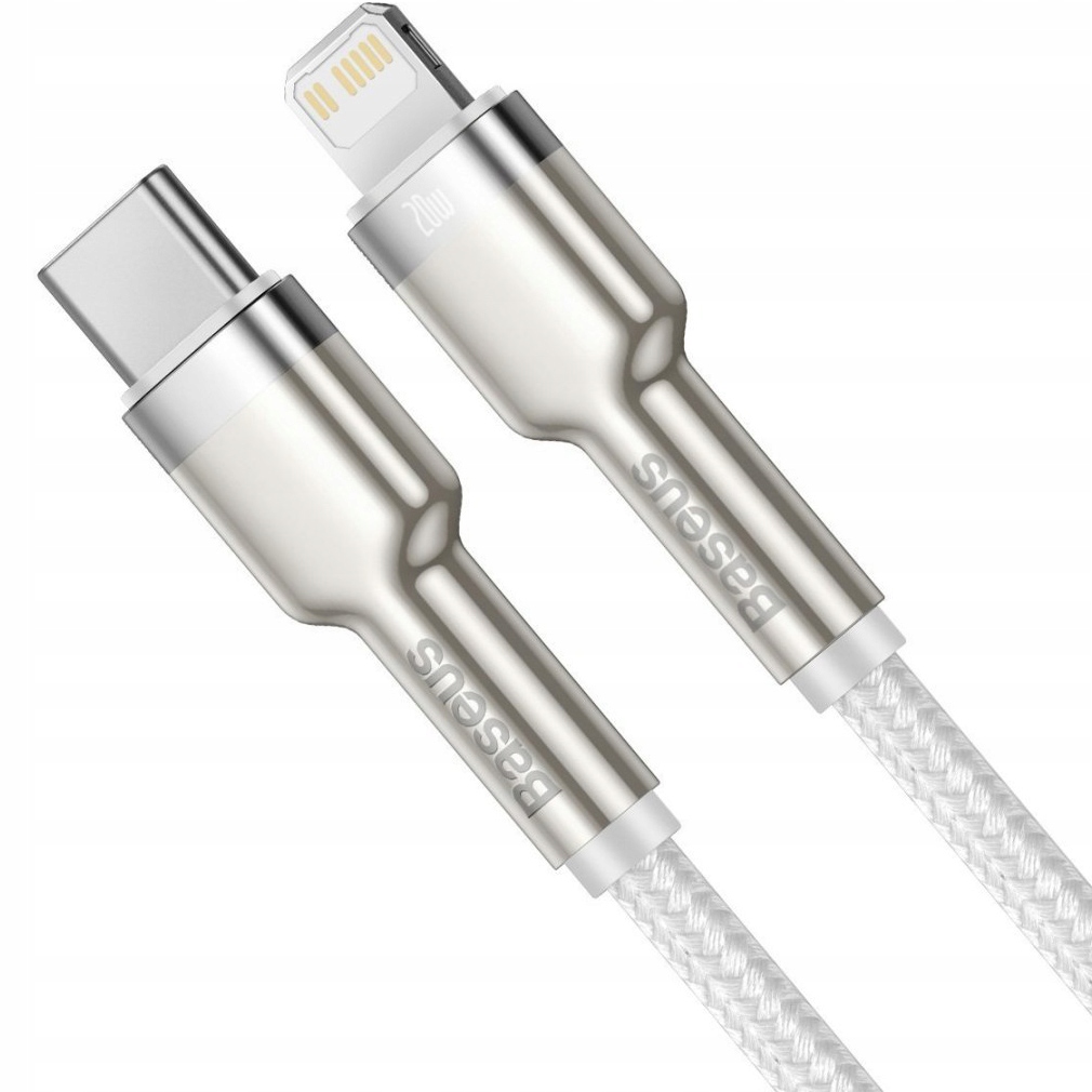 

Kabel Usb-c / Lightning, Baseus Cafule Met, 20W 2m